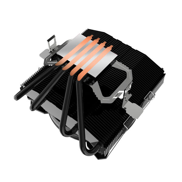 Alseye Halo H120T RGB 120mm CPU Air Cooler (Black)